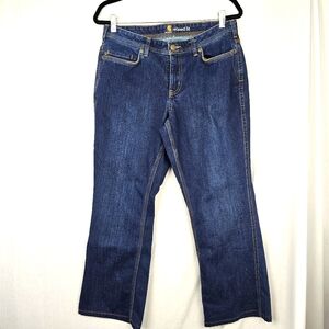 Carhartt Relaxed Fit‎ Jeans Dark Wash Women's Size 12 Short